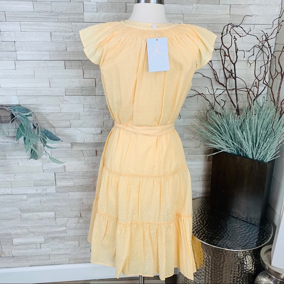 Gal Meets Glam NWT Peggy Swiss Dot MIDI Dress SZ 8 - Picture 7 of 15